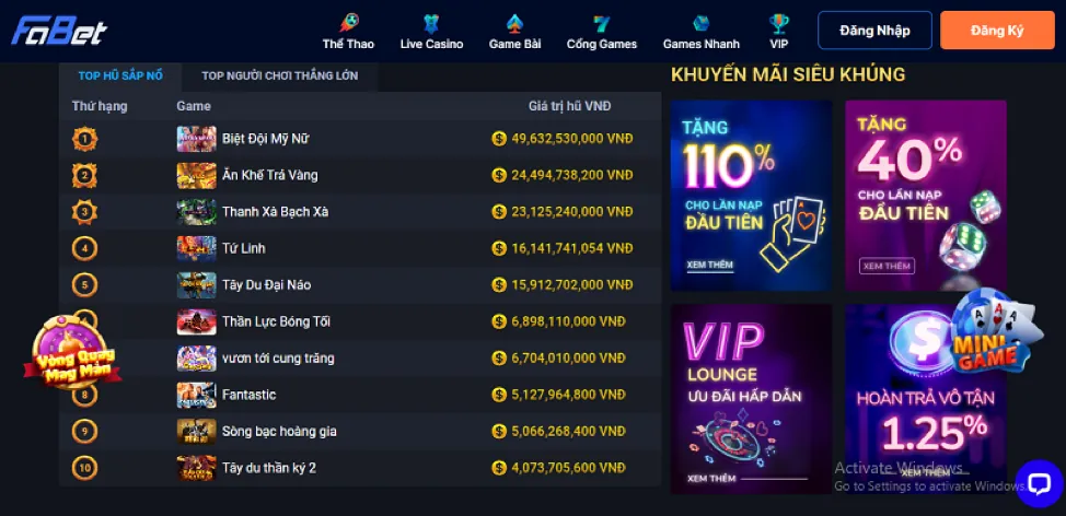 Slot Game Nổ Hũ Vabet Trang Chủ